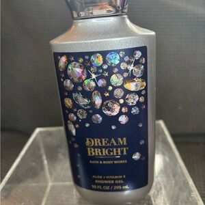Bath & Body Works Dream Bright Shower Gel - Silver and Navy 10 Oz